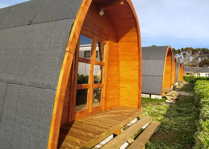 Bungalow 3 Personas - Camping Playa De Tapia