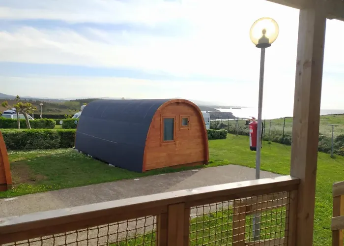 Bungalow 3 Personas - Camping Playa De Tapia
